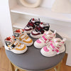 Frühling Herbst Kinder Sport Schuhe – Koreanischer Stil, Mode Turnschuhe aus PU Leder, Atmungsaktive Kleinkind Schuhe